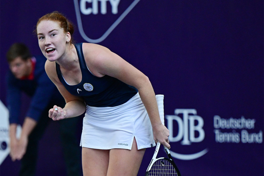 Tennis Ella Seidel ist Deutsche Meisterin www.stiftungleistungssport.de